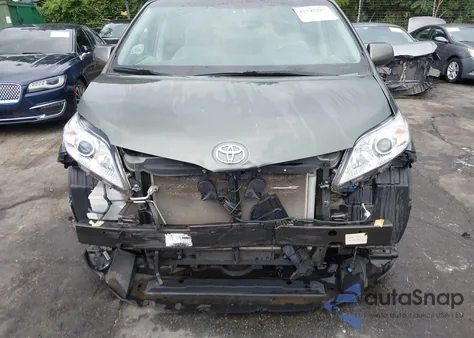 2013 Toyota Sienna Xle V6 8 Passenger from USA, damaged, VIN 5TDYK3DC5DS329850